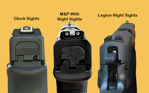 Handgun Sight Differences