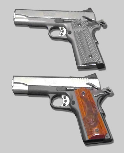 Ruger 9mm and 45ACP 1911s