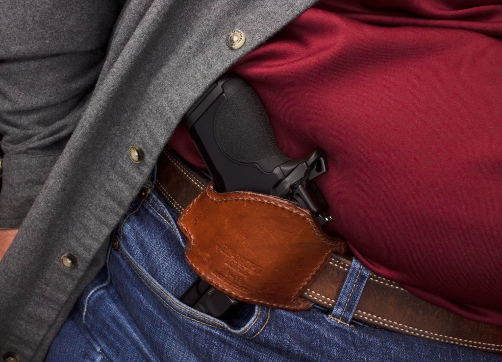 CSX in Bianchi 101 Belt Slide holster.